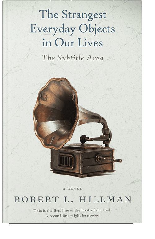 Front view of Cararra #0340 - Premade Science & Nature Book Cover