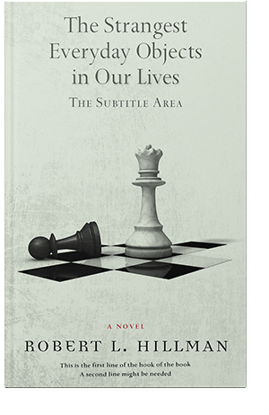 Pre Made Book Cover Periglacial Blue