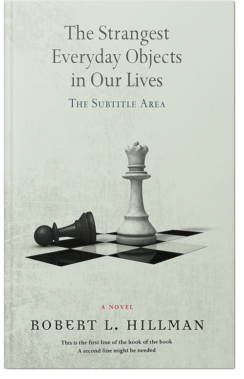 Front view of Premade Self-Improvement & Self-Help Book Cover - Periglacial Blue