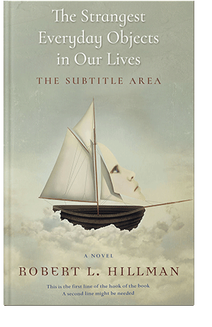 Pre Made Book Cover Foggy Gray