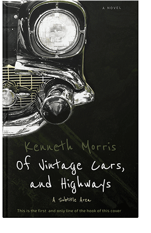 Pre Made Book Cover Marshland