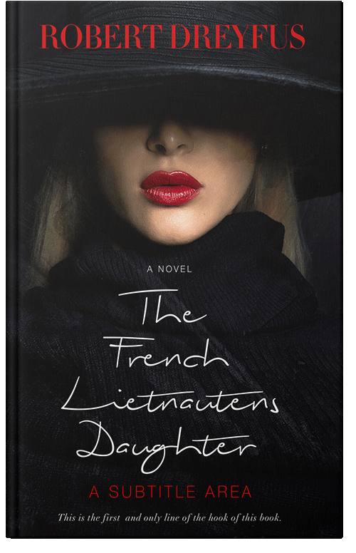 Front view of Premade Mystery & Thriller & Suspense Book Cover - Woodsmoke