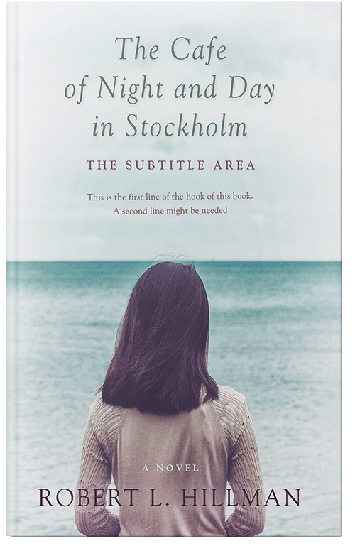 Front view of Premade Historical Book Cover - Iron