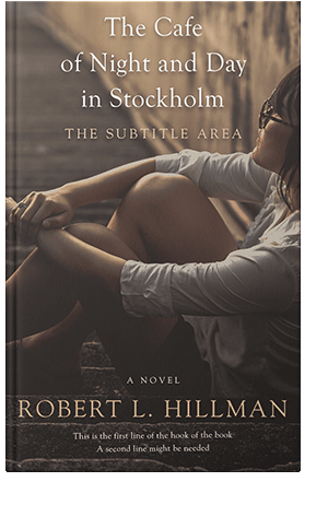 Pre Made Book Cover Taupe