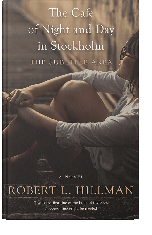 Front view of Taupe #389 - Premade Teen & Young Adult Book Cover