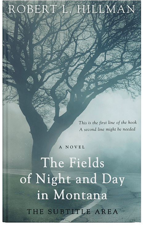 Front view of Sirocco #399 - Premade Poetry Book Cover