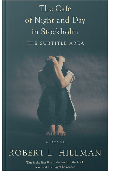 Front view of Pickled Bluewood #408 - Premade Mystery & Thriller & Suspense Book Cover