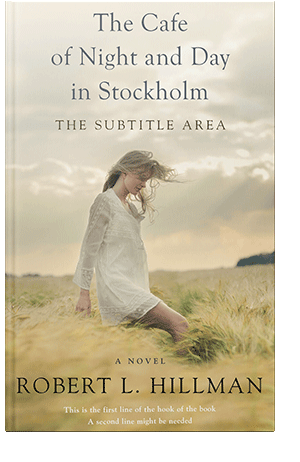 Pre Made Book Cover Stark White