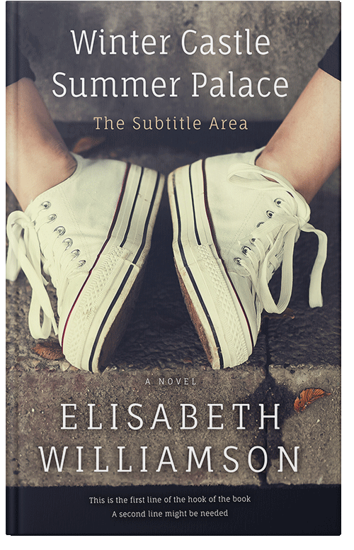 Front view of Gravel #416 - Premade Literary Fiction Book Cover