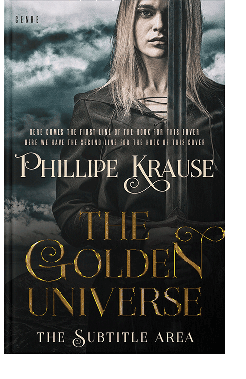 Front view of Pumice #426 - Premade Fantasy Book Cover