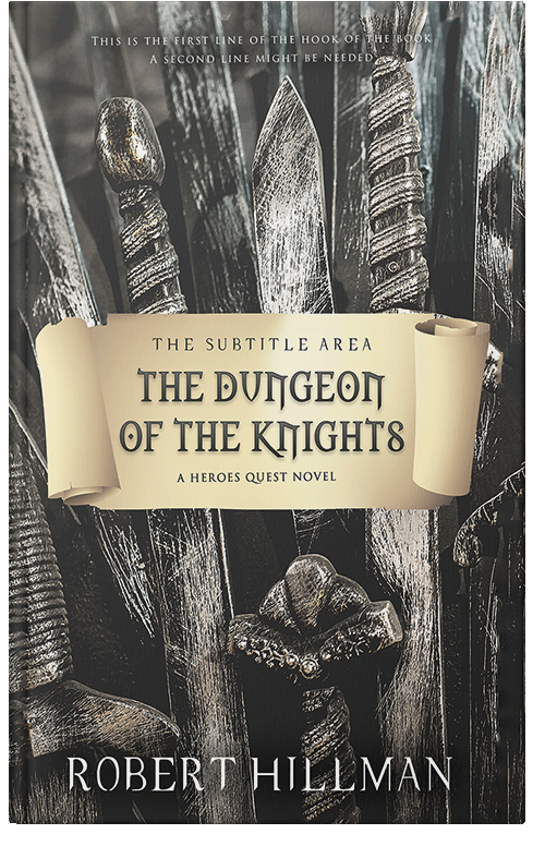 Front view of Bone #427 - Premade Fantasy Book Cover