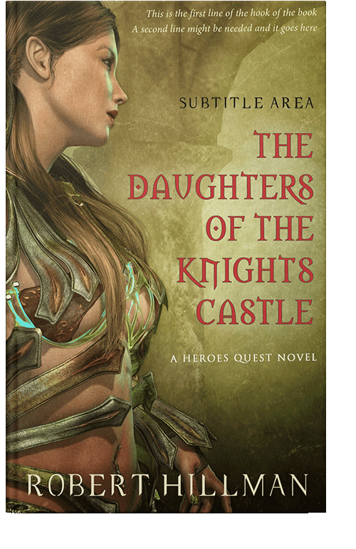 Front view of Pesto #431 - Premade Fantasy Book Cover