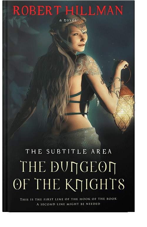 Front view of Woodsmoke #432 - Premade Fantasy Book Cover