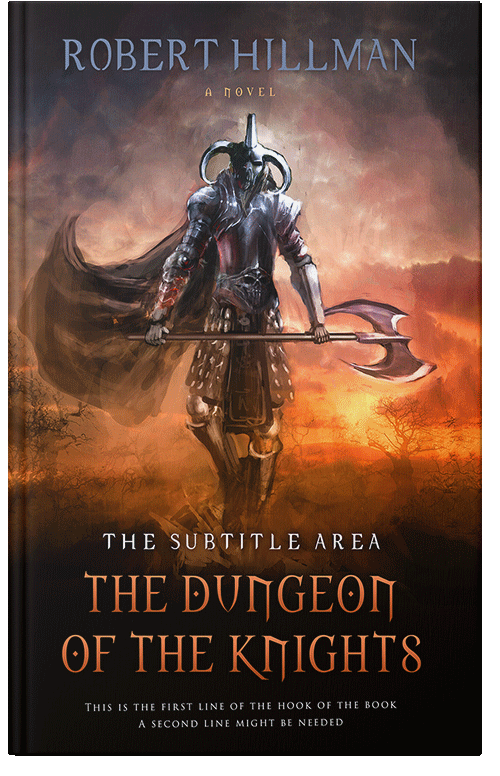 Front view of Di Serria #433 - Premade Fantasy Book Cover