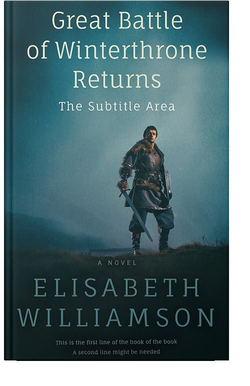 Front view of Elephant #436 - Premade Fantasy Book Cover