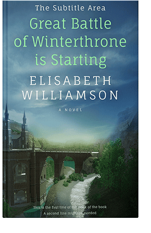 Pre Made Book Cover Bismark