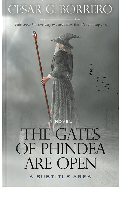 Front view of Stack #457 - Premade Fantasy Book Cover
