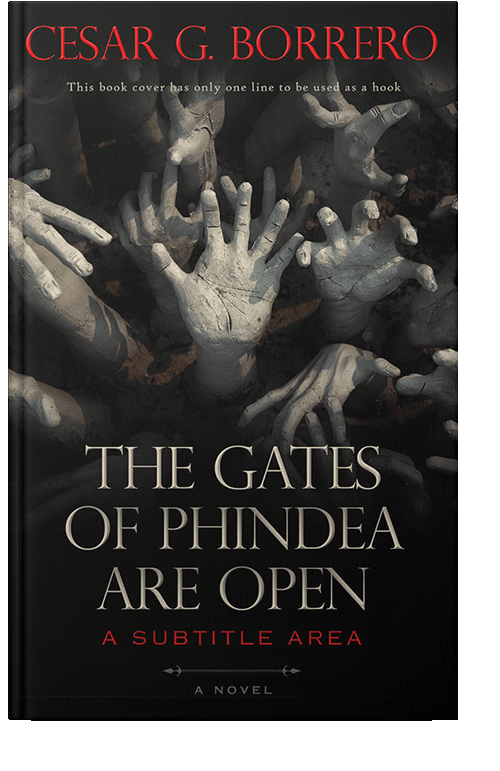 Front view of Cod Gray #467 - Premade Mystery & Thriller & Suspense Book Cover