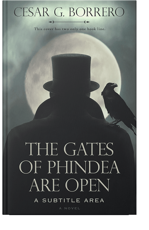 Front view of Outer Space #468 - Premade Mystery & Thriller & Suspense Book Cover