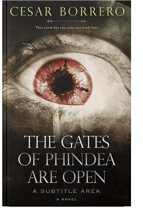 Front view of Coral Reef #469 - Premade Horror Book Cover