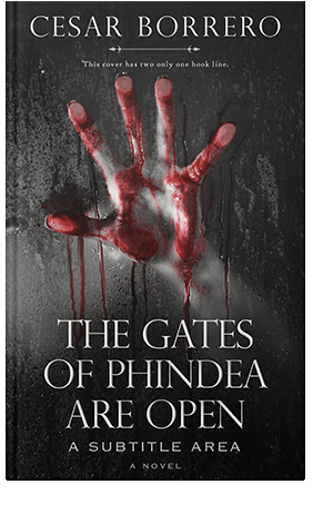 Pre Made Book Cover Cod Gray