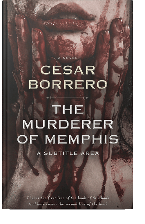 Front view of English Walnut #476 - Premade Mystery & Thriller & Suspense Book Cover