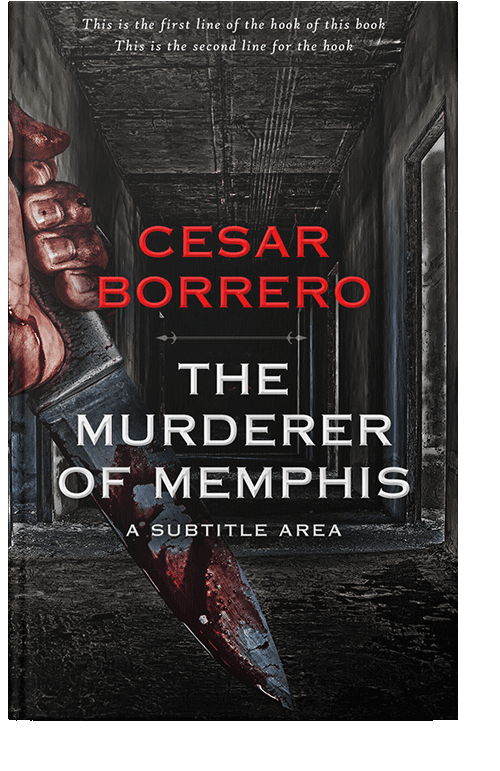 Front view of Cod Gray #477 - Premade Mystery & Thriller & Suspense Book Cover