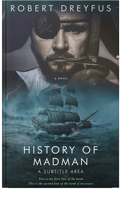 Front view of Outer Space #479 - Premade Historical Book Cover