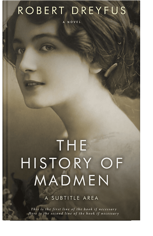 Front view of Mondo #489 - Premade Historical Book Cover