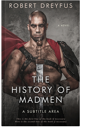 Pre Made Book Cover Cocoa Brown