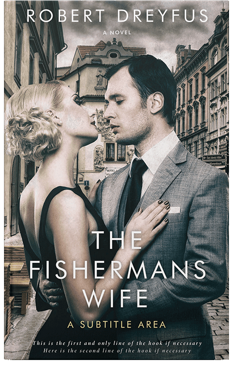 Front view of Outer Space #494 - Premade Romance Book Cover