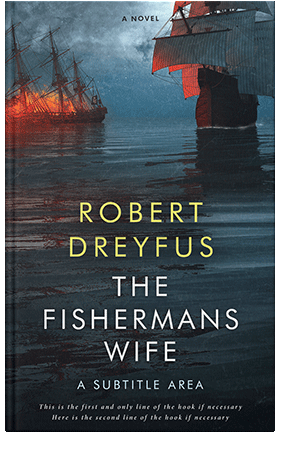 Pre Made Book Cover Ebony Clay