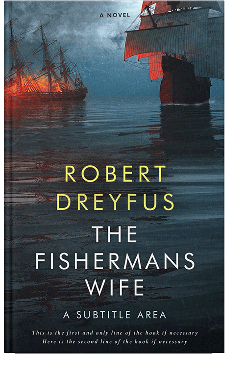 Front view of Ebony Clay #495 - Premade Historical Book Cover