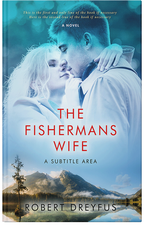 Front view of Ziggurat #500 - Premade Romance Book Cover