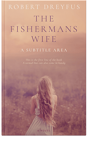 Pre Made Book Cover Old Rose