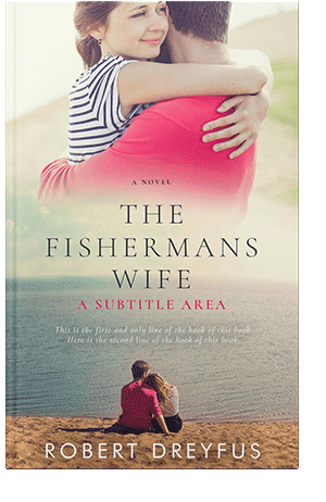 Pre Made Book Cover Soft Amber