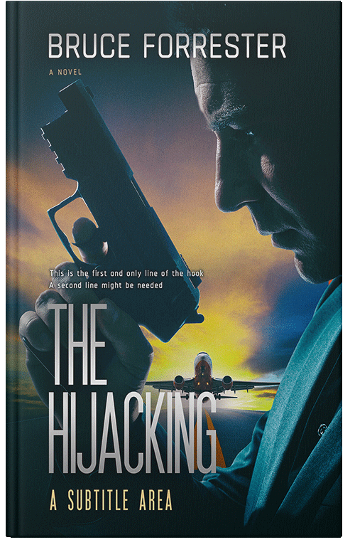 Front view of Premade Mystery & Thriller & Suspense Book Cover - Firefly