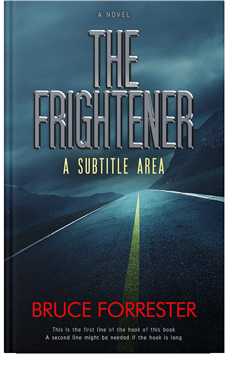 Front view of Big Stone #533 - Premade Action & Adventure Book Cover