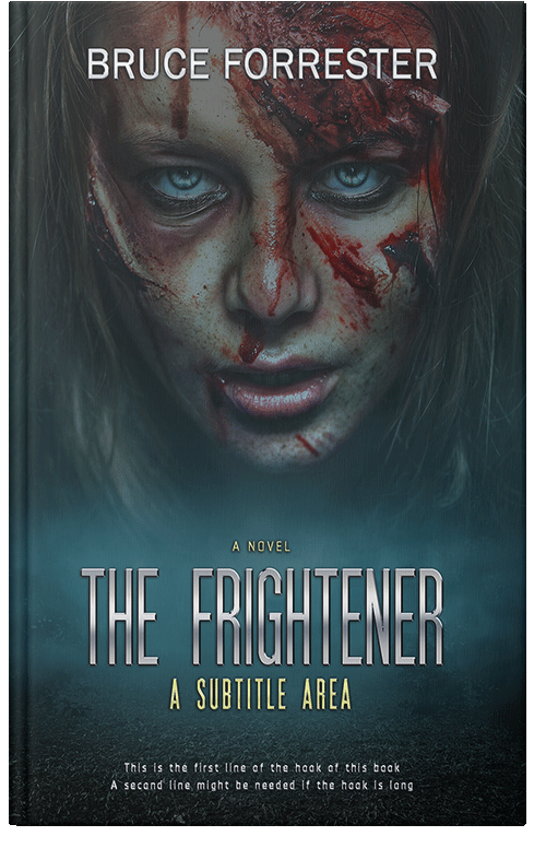 Front view of Outer Space #541 - Premade Mystery & Thriller & Suspense Book Cover