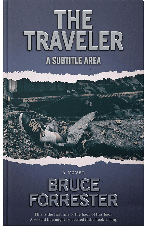 Front view of Oxford Blue #549 - Premade Mystery & Thriller & Suspense Book Cover