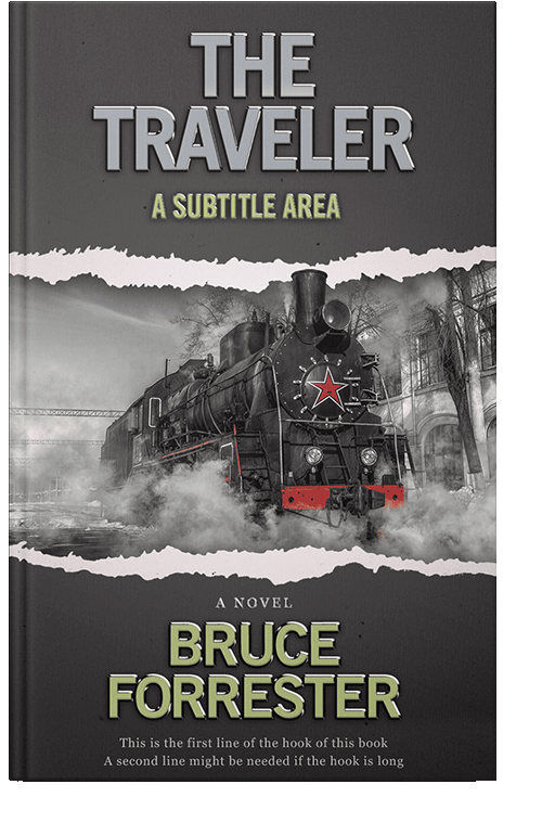 Front view of Mine Shaft #550 - Premade Travel Book Cover