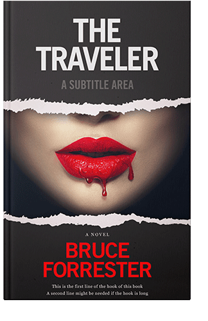 Pre Made Book Cover Petite Orchid