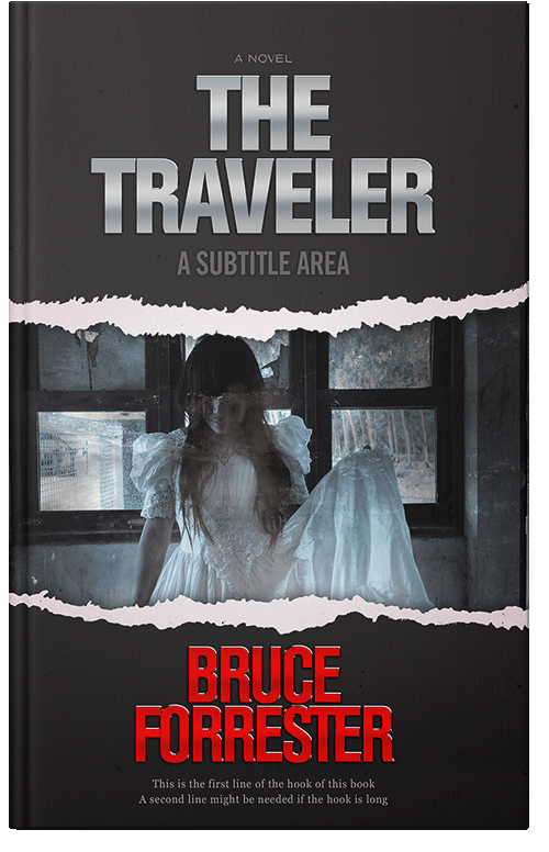 Front view of Premade Horror Book Cover - Eunry