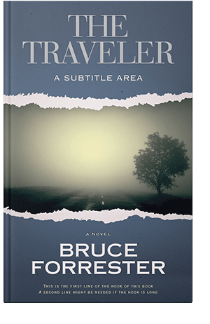 Pre Made Book Cover River Bed