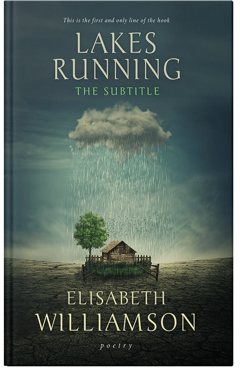 Front view of Outer Space #590 - Premade Surreal Book Cover