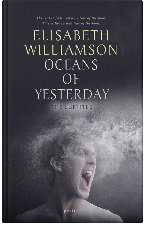 Front view of Nobel #594 - Premade Abstract Book Cover