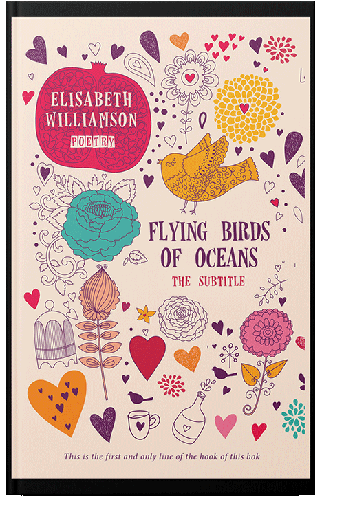 Front view of Maroon Flush #600 - Premade Romance Book Cover