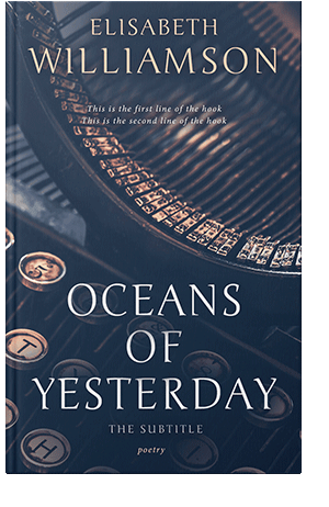 Pre Made Book Cover Cloud Burst