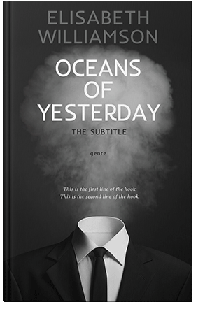 Pre Made Book Cover Cod Gray