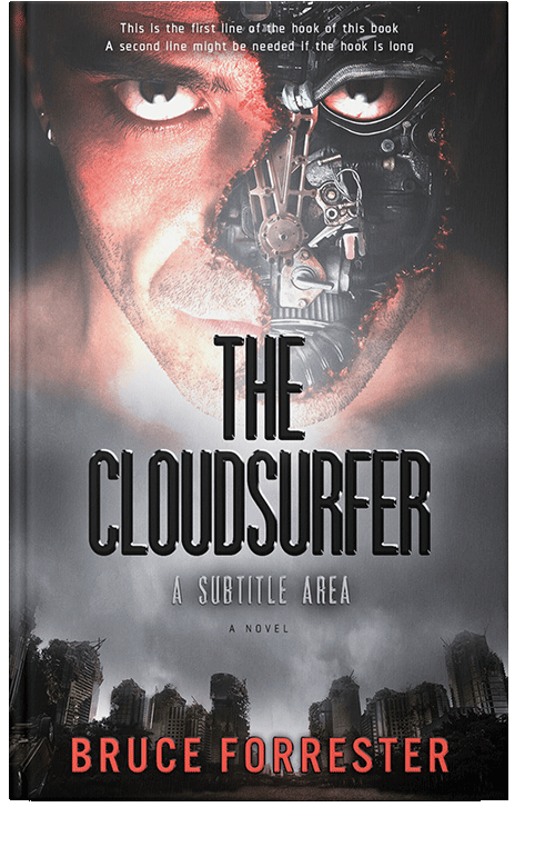 Front view of Mine Shaft #625 - Premade Science Fiction Book Cover